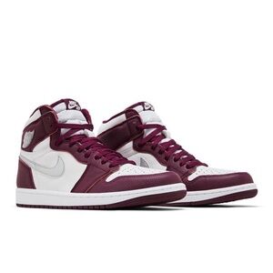 Burgundy Air Jordan 1 Retro High OG GS